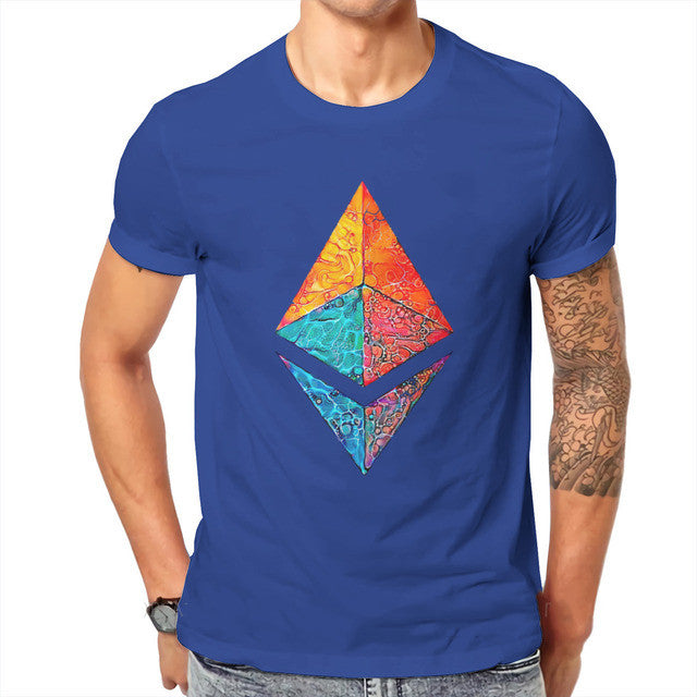 Ethereum  T-shirt Hipster Kleding