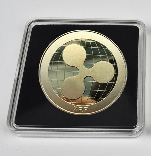 Gold-Plated Crypto Coins