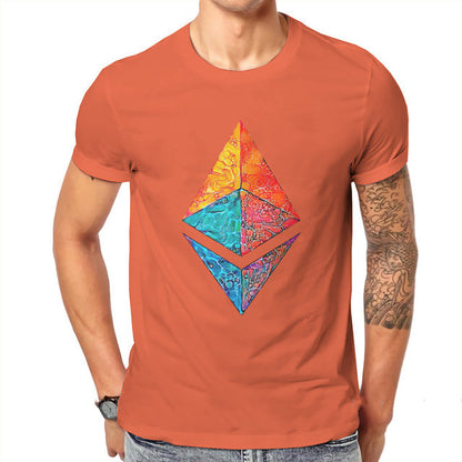 Ethereum  T-shirt Hipster Kleding