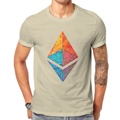 Ethereum  T-shirt Hipster Kleding